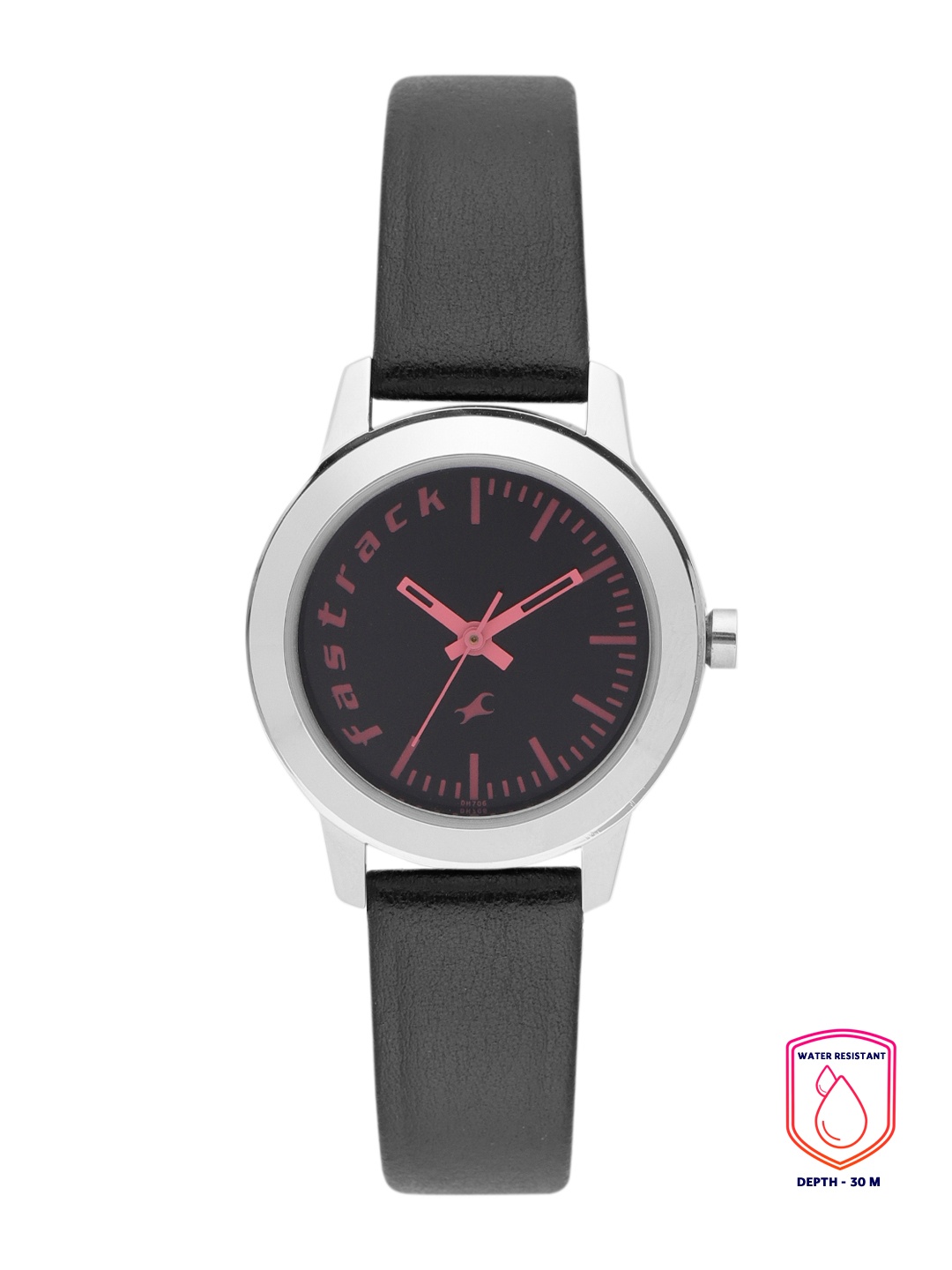 

Fastrack Women Black Analogue Watch 68008SL02_OR