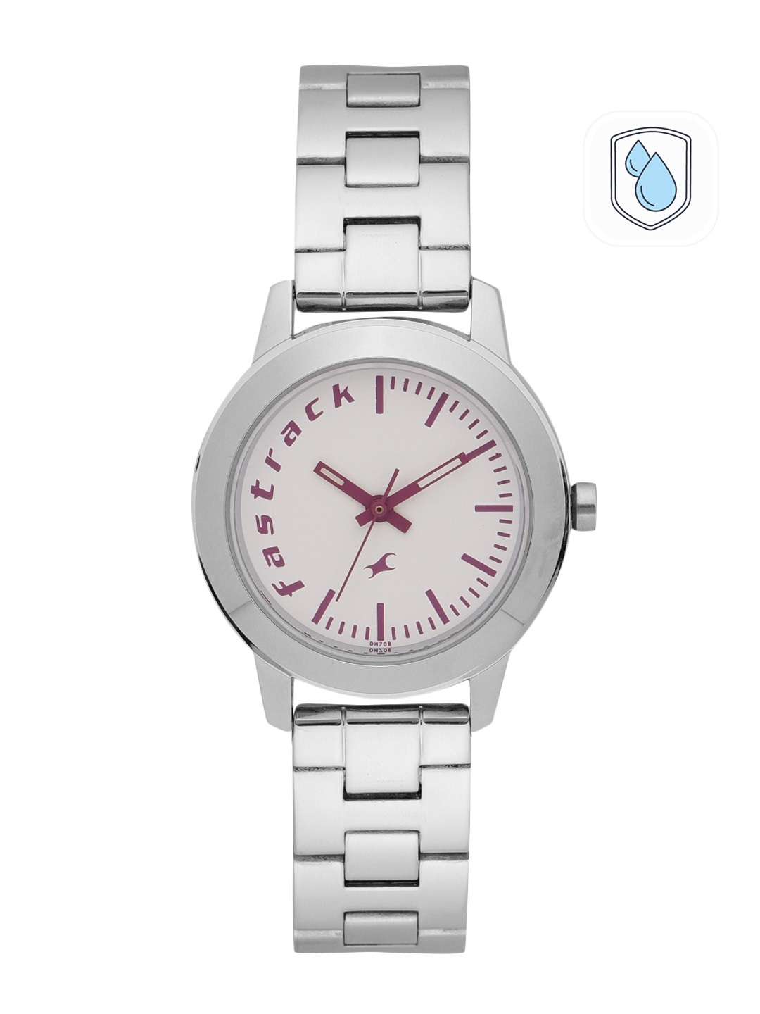 

Fastrack Women White Analogue Watch 68008SM01_OR