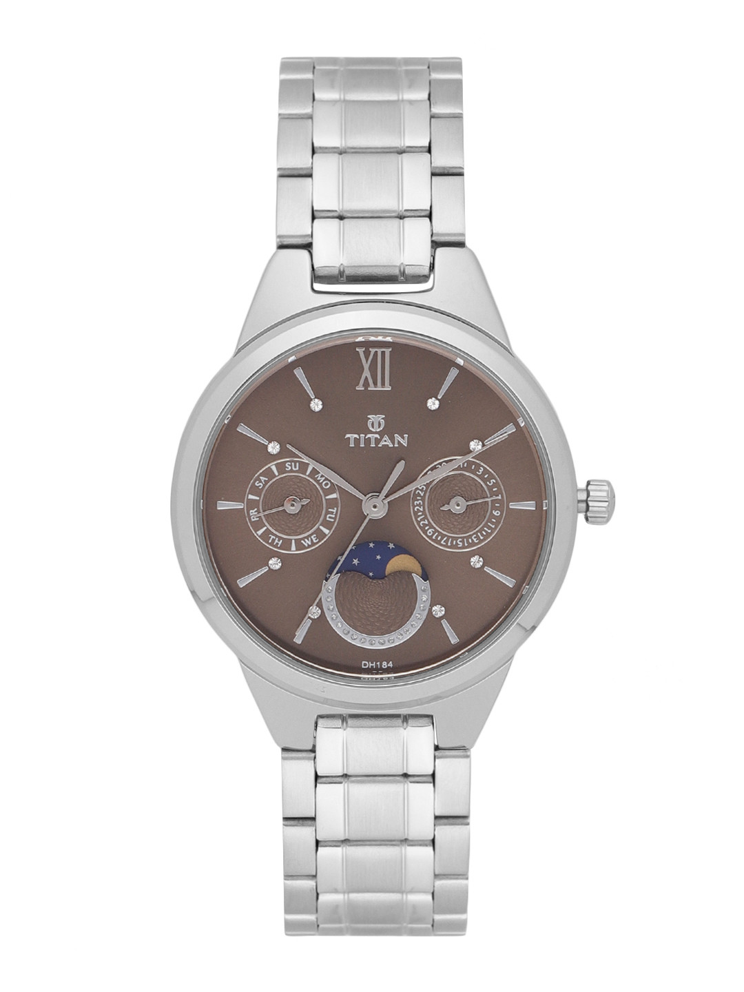 

Titan Women Brown Multi Function Watch 2590SM01_OR