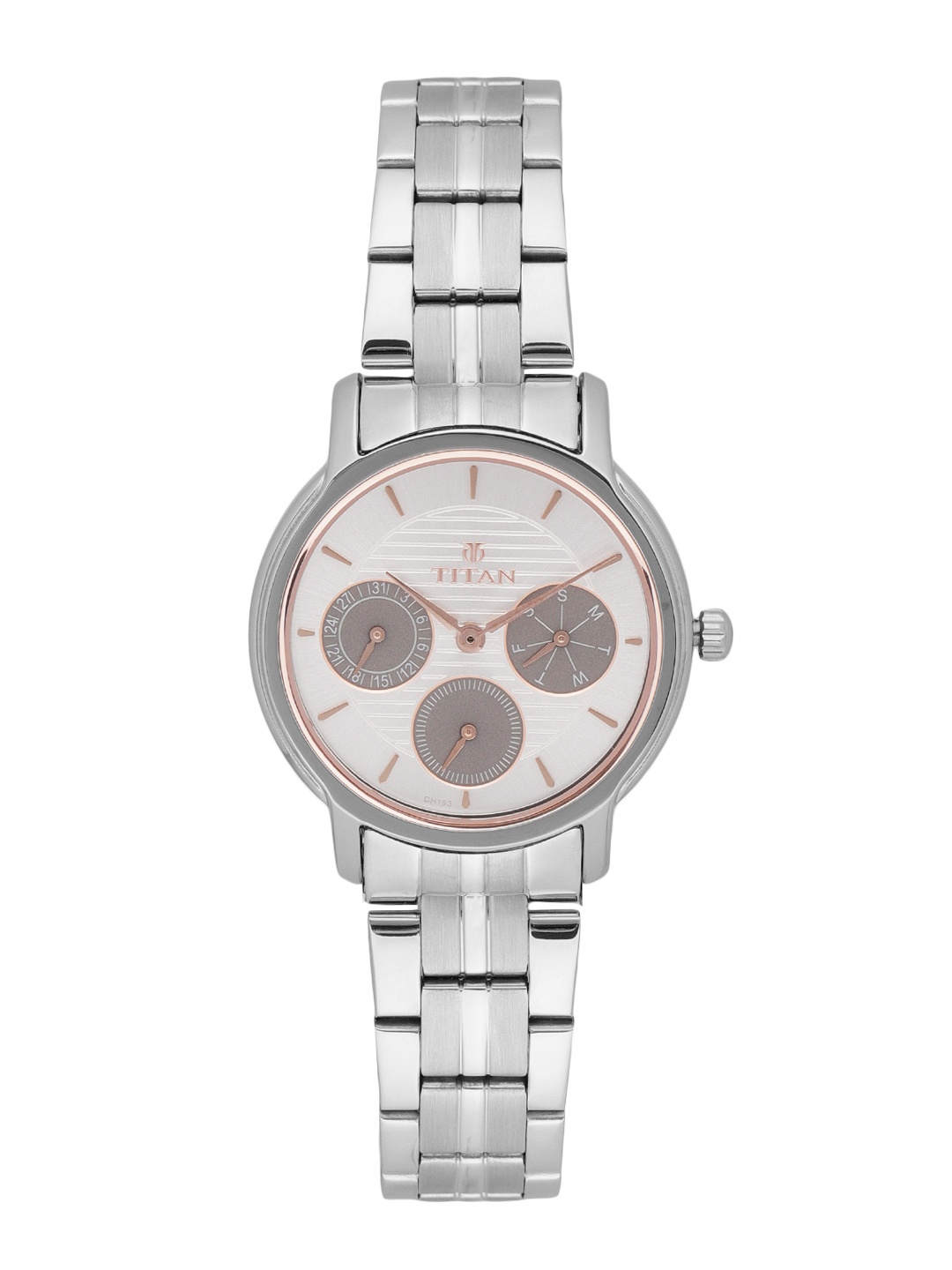 

Titan Women Silver-Toned Analogue Watch 2589SM01_OR