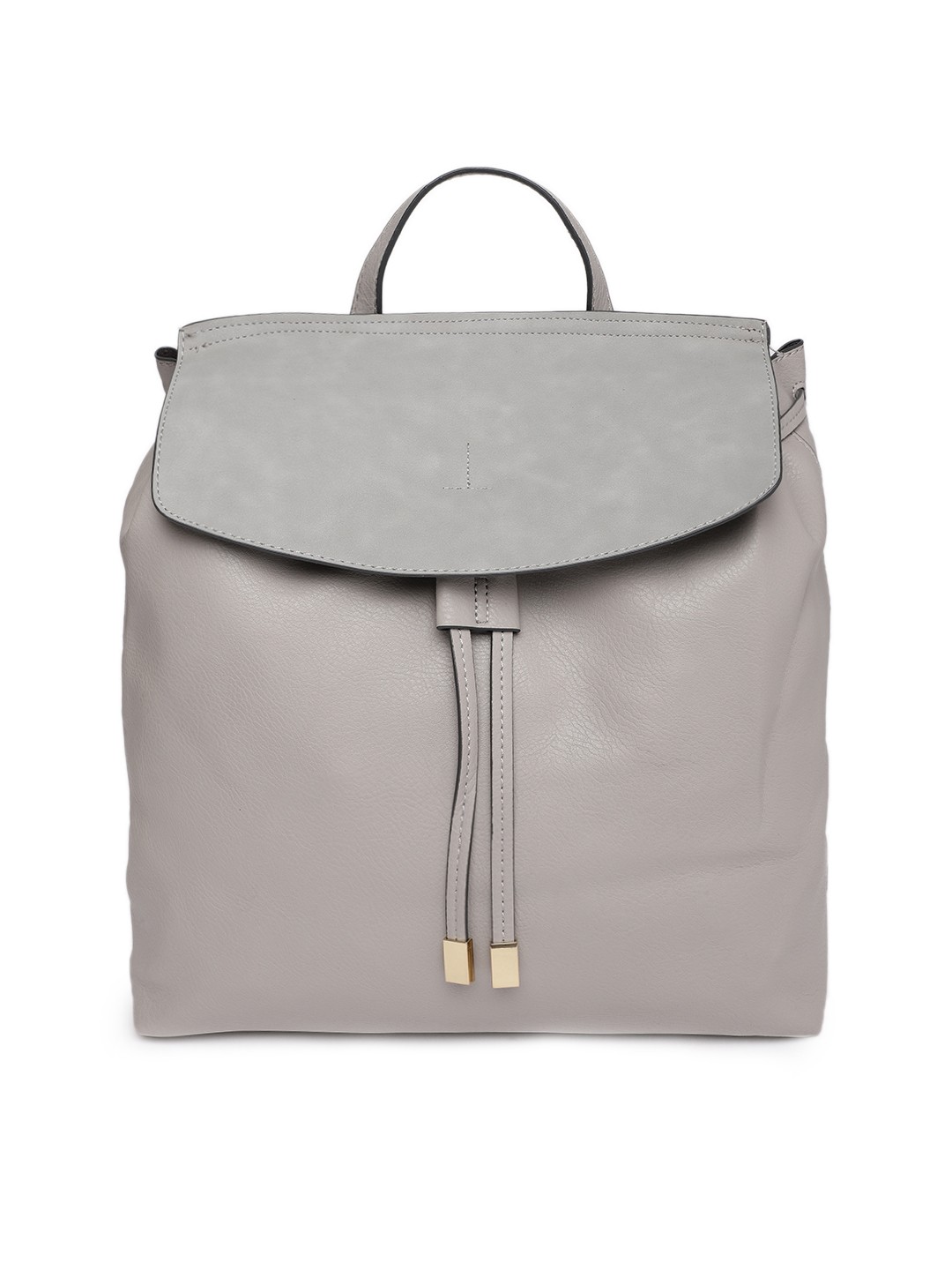 

Accessorize Women Grey Solid Backpack