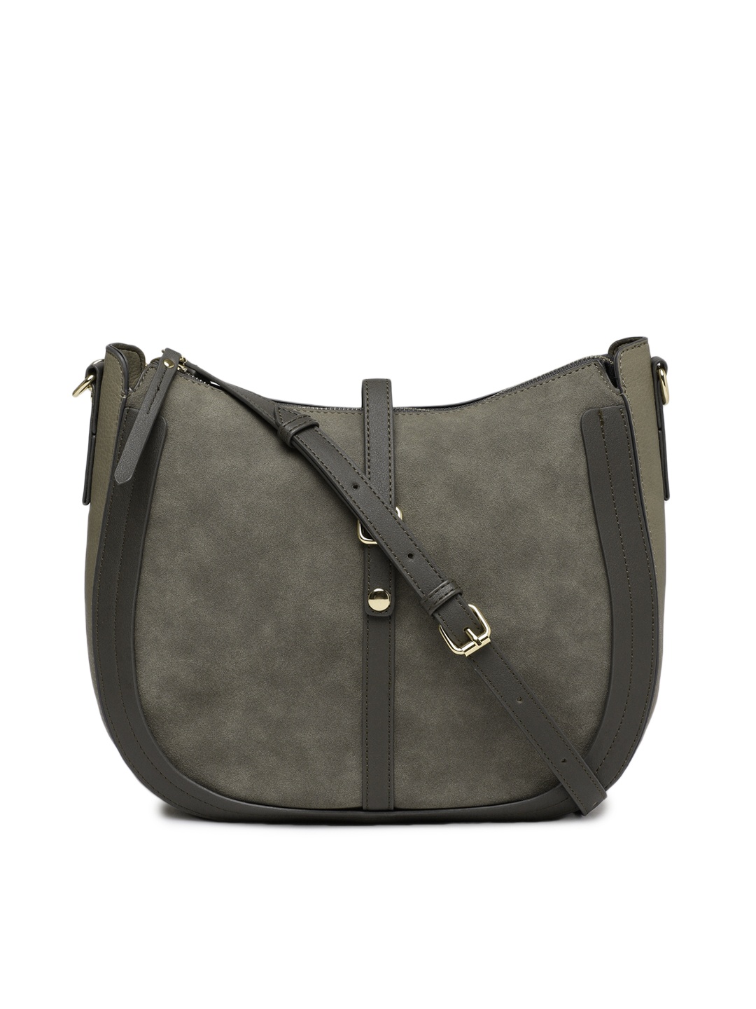 

Accessorize Grey Solid Sling Bag