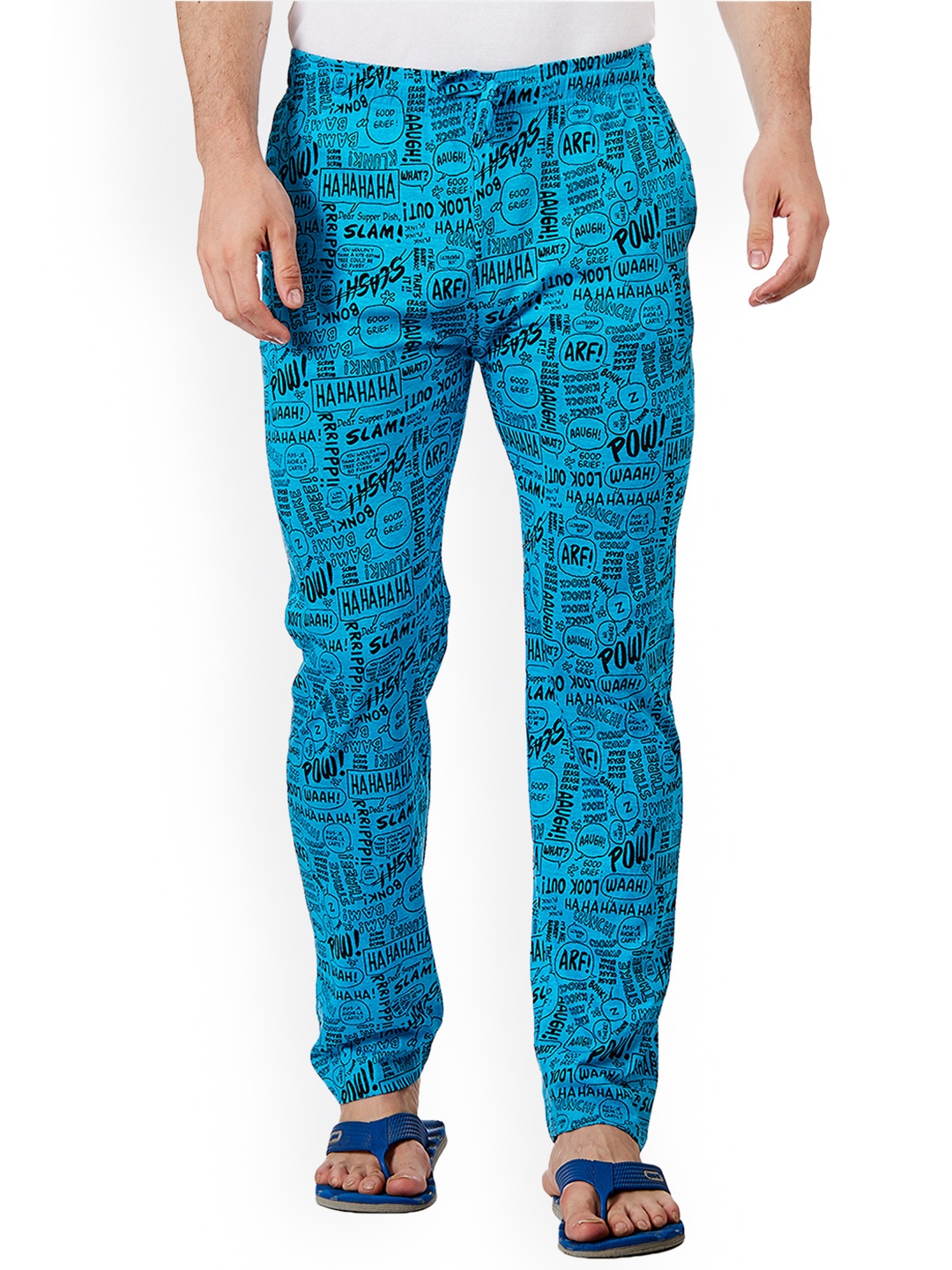

Free Authority Men Peanuts Blue Lounge Pants
