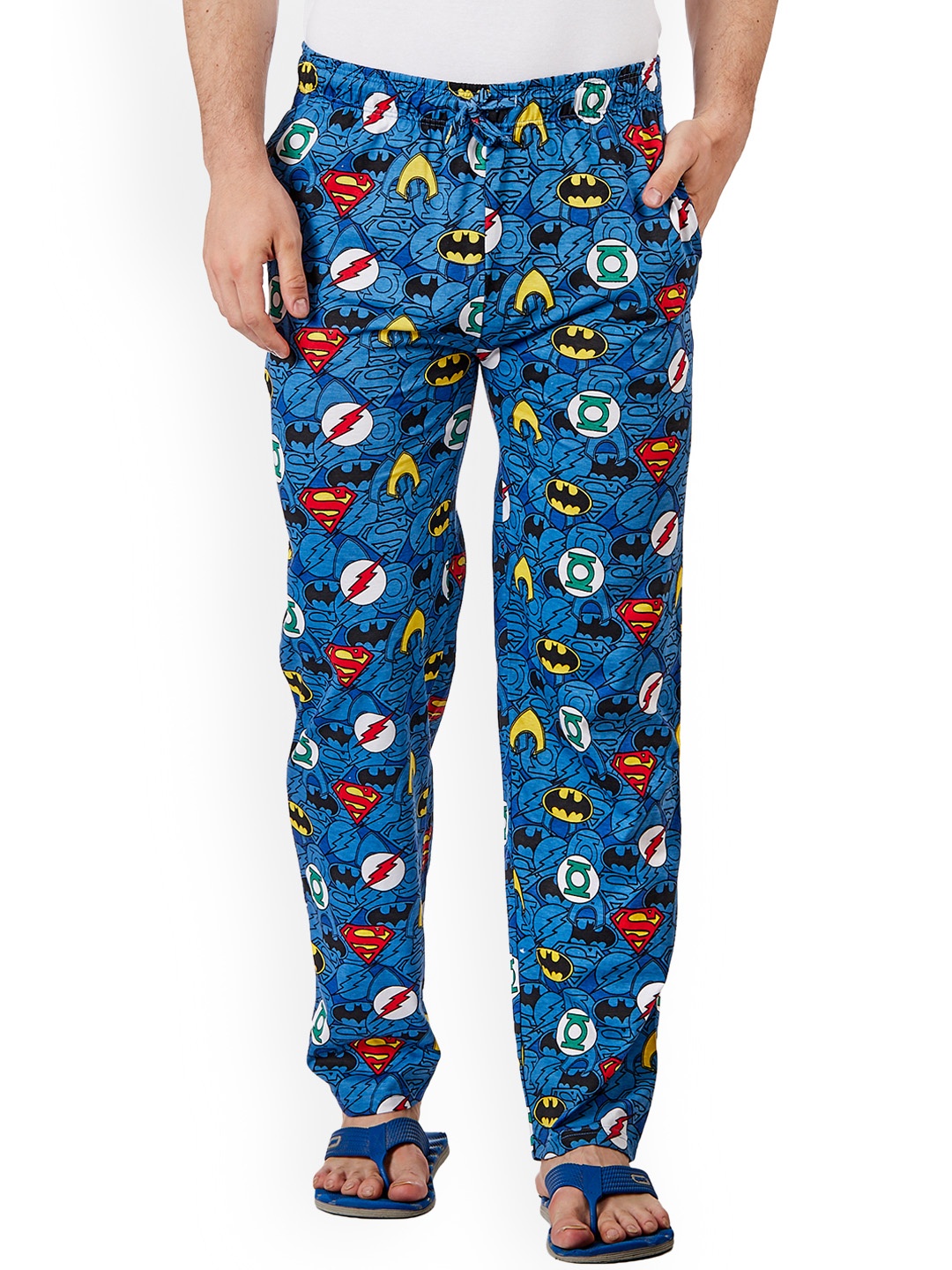 

Free Authority Men Justice League Blue Lounge Pants