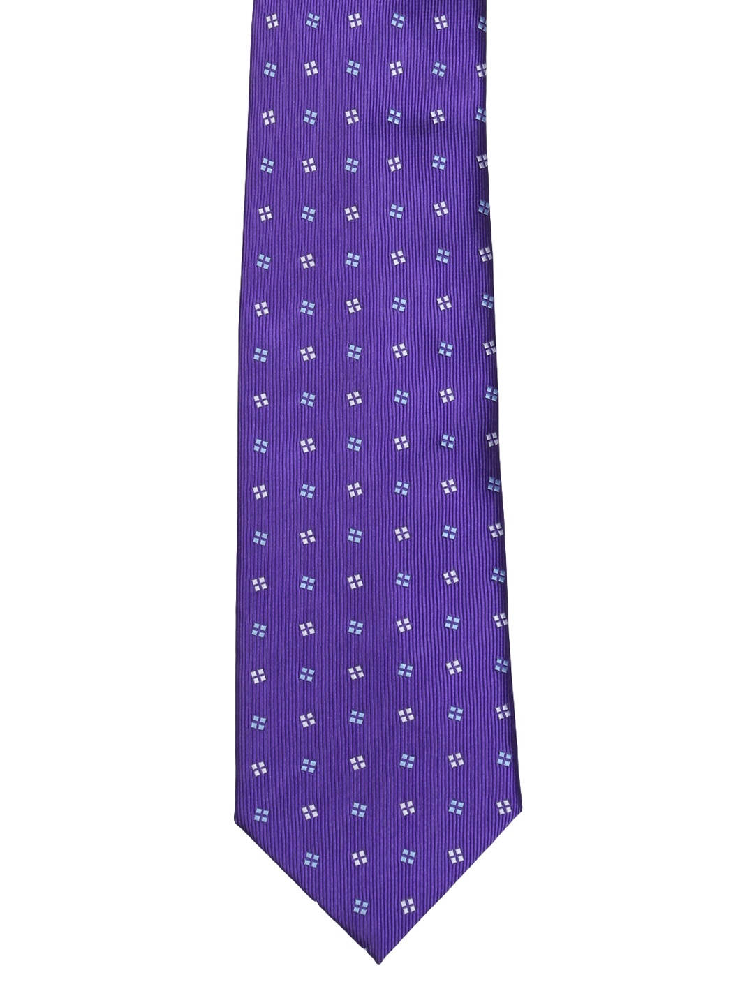 

Tossido Purple Woven Design Broad Tie