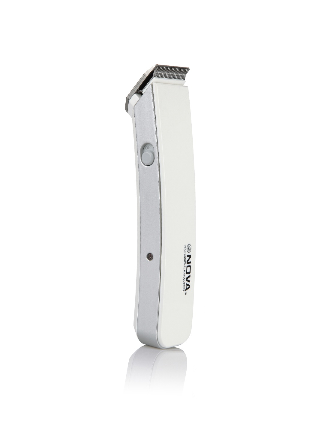 

Nova Men NHT 1046 White Cordless Trimmer
