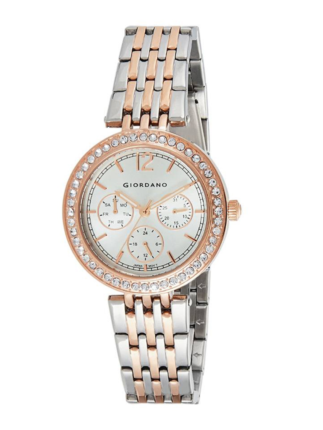 

GIORDANO Women Silver-Toned Analogue Watch