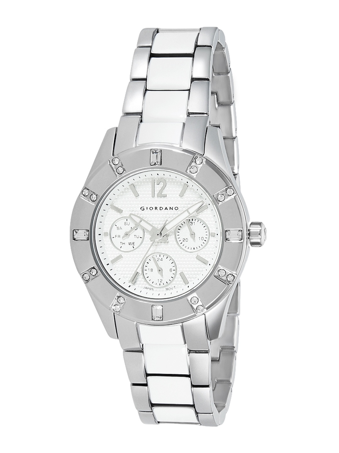 

GIORDANO Women Silver-Toned Analogue Watch 2899-11