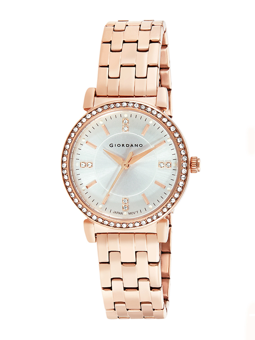 

GIORDANO Women Silver-Toned Analogue Watch