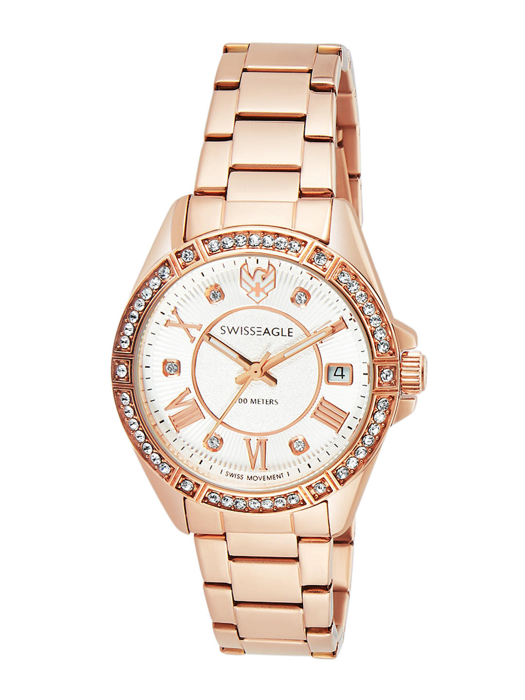 

Swiss Eagle Women White Analogue Watch SE-9138-22