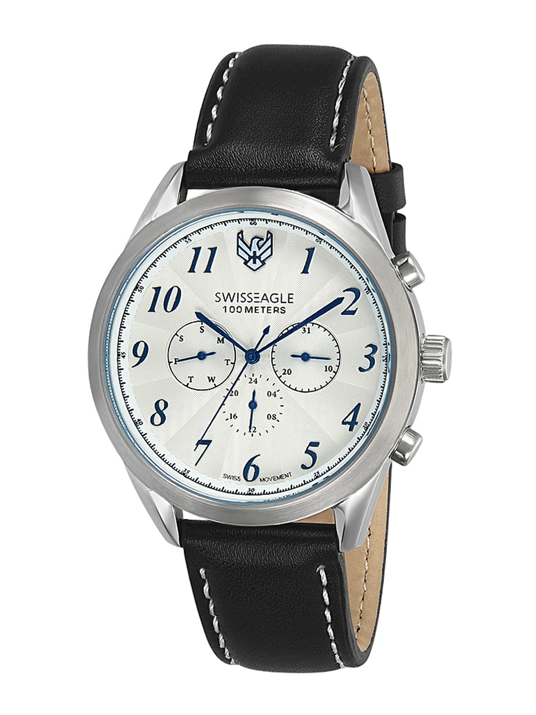 

Swiss Eagle Men White Analogue Watch SE-9141-01
