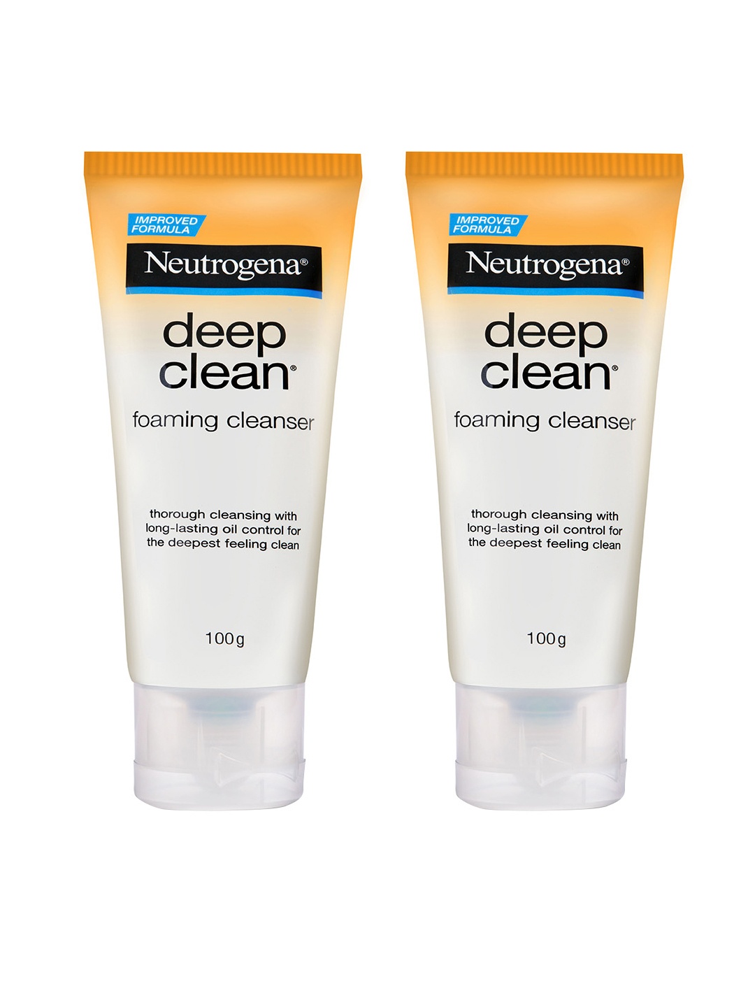 

Neutrogena Set Of 2 Deep Clean Foam Cleanser 100 gm, White