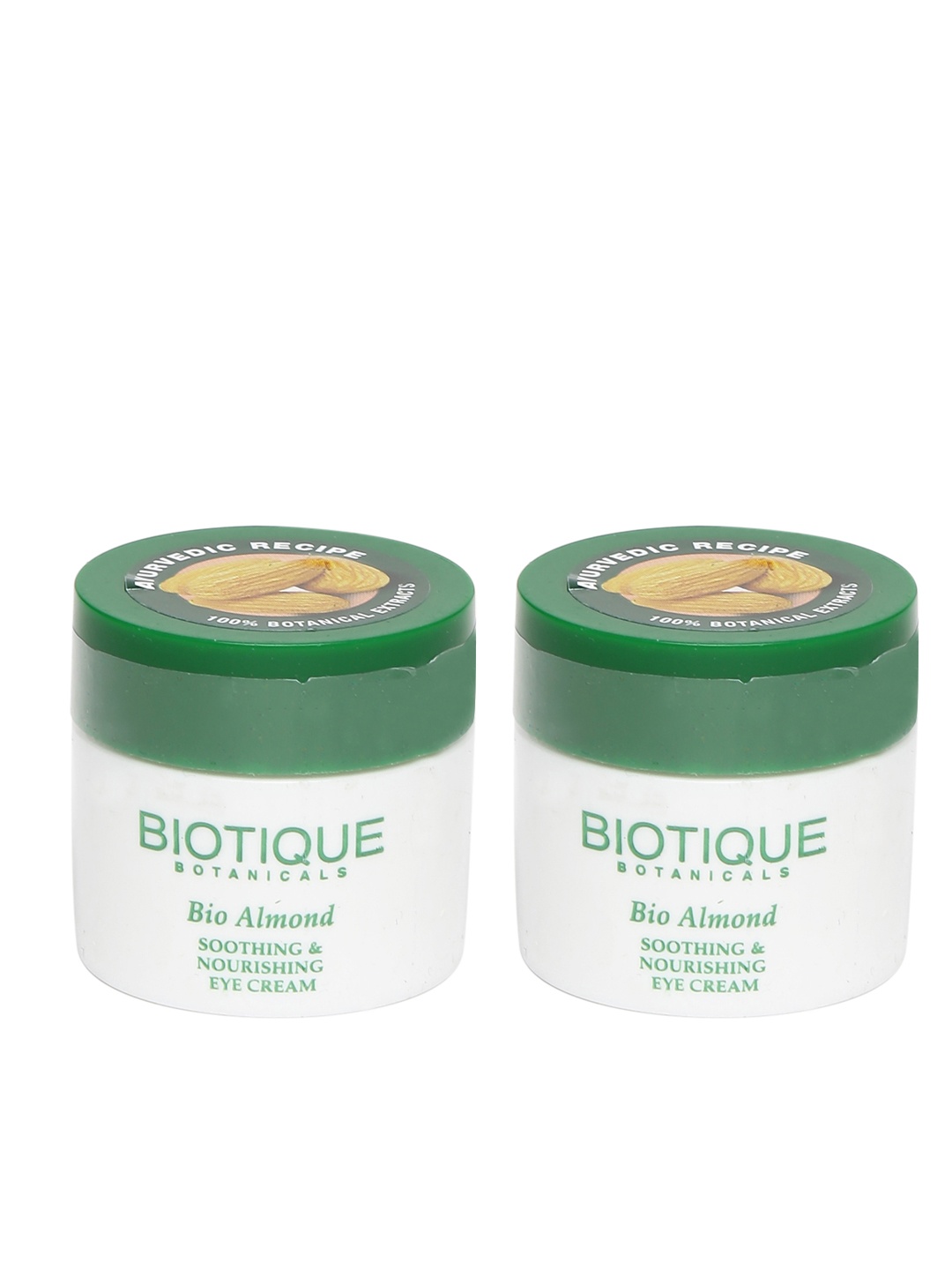 

Biotique Almond Eye Cream Duo, White