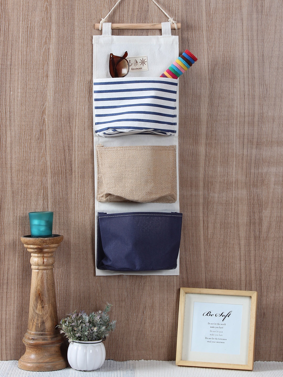 

Cortina Blue & White Water Resistant Handbag Organiser