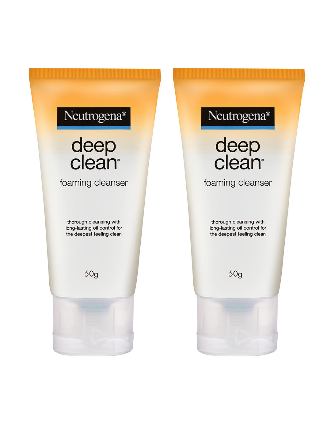 

Neutrogena Unisex Set of 2 Deep Clean Foam Cleanser, White