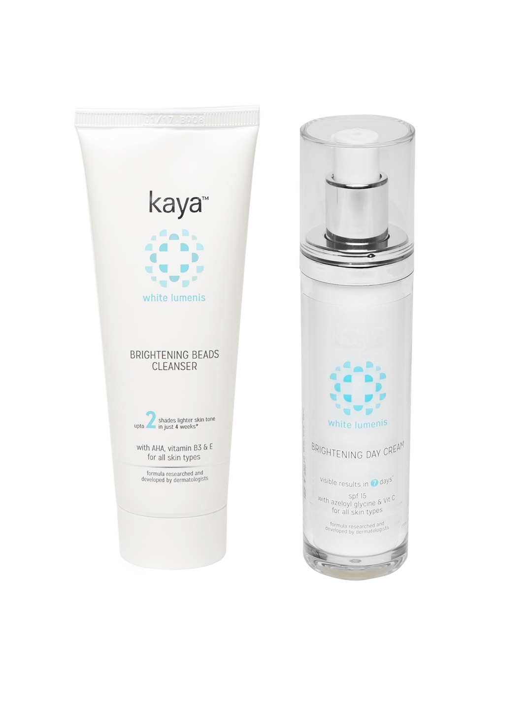 

Kaya Unisex Pack of 2 Beauty Kit, White