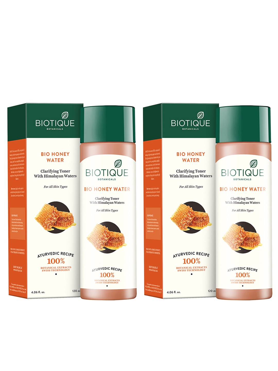 

Biotique Honey Toner Duo, Orange