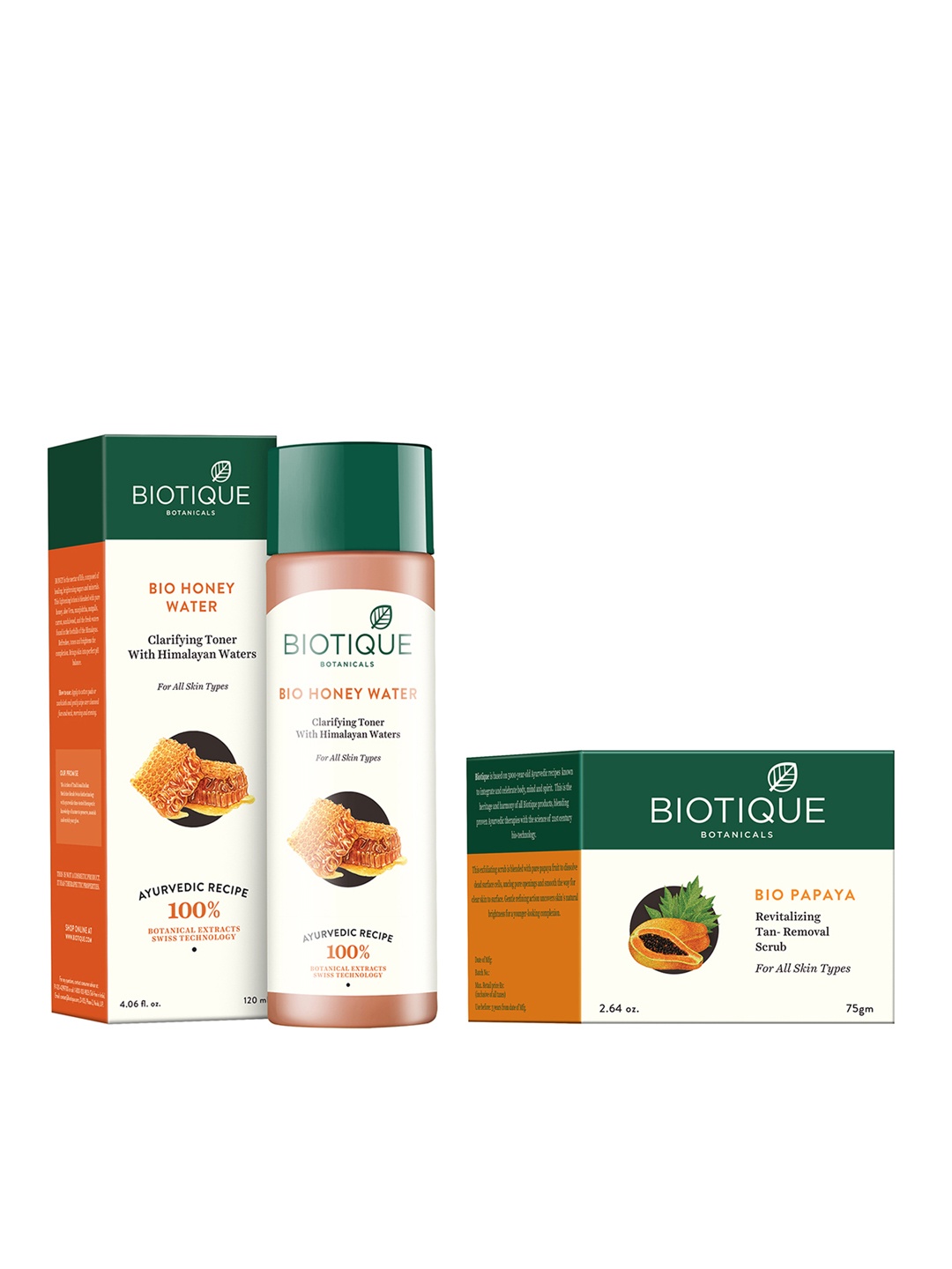 

Biotique Pack of 2 Skin Care Set, White