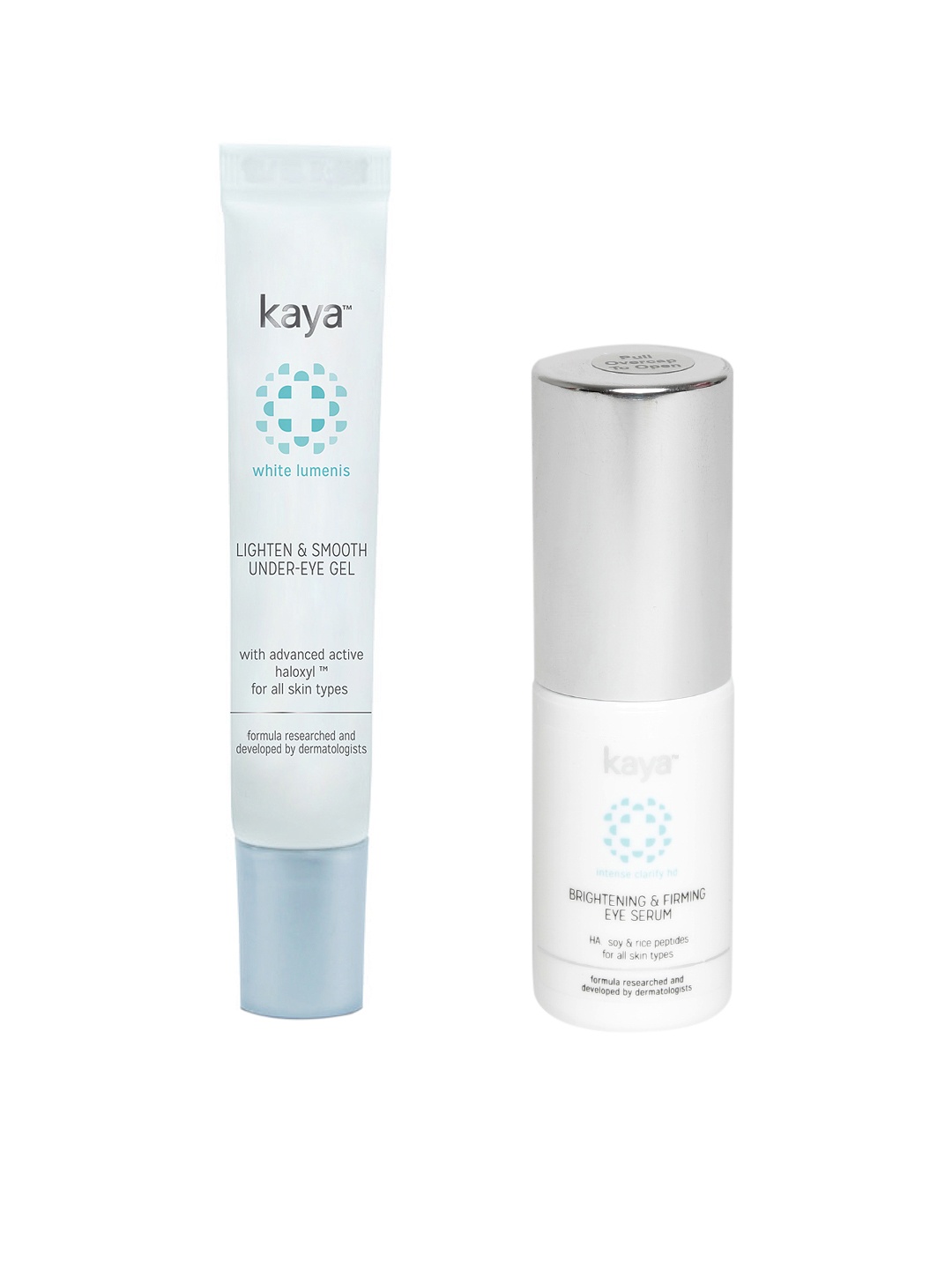 

Kaya Lighten & Smooth Under-Eye Gel & Firming Eye Serum, White