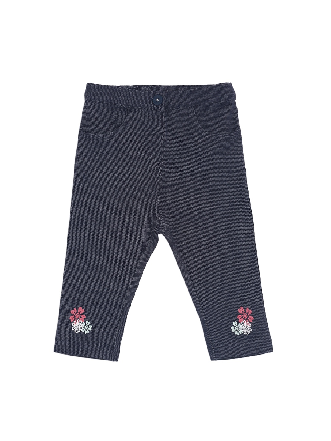 

MINI KLUB Girls Navy Blue Jeggings