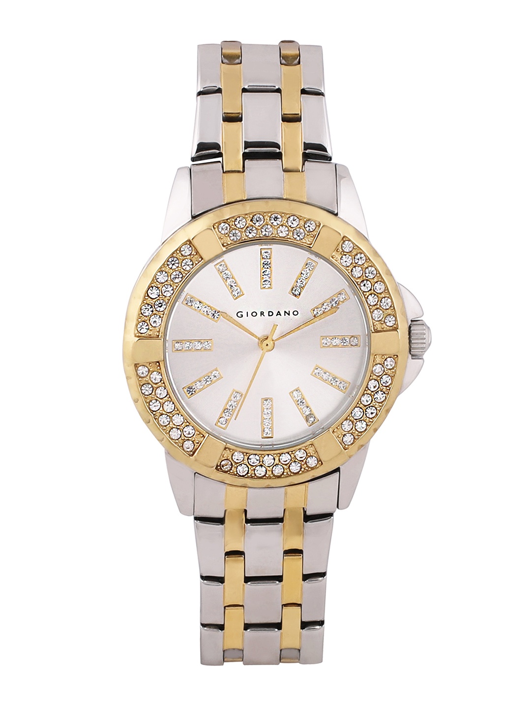 

GIORDANO Women Silver-Toned Analogue Watch 2556-33