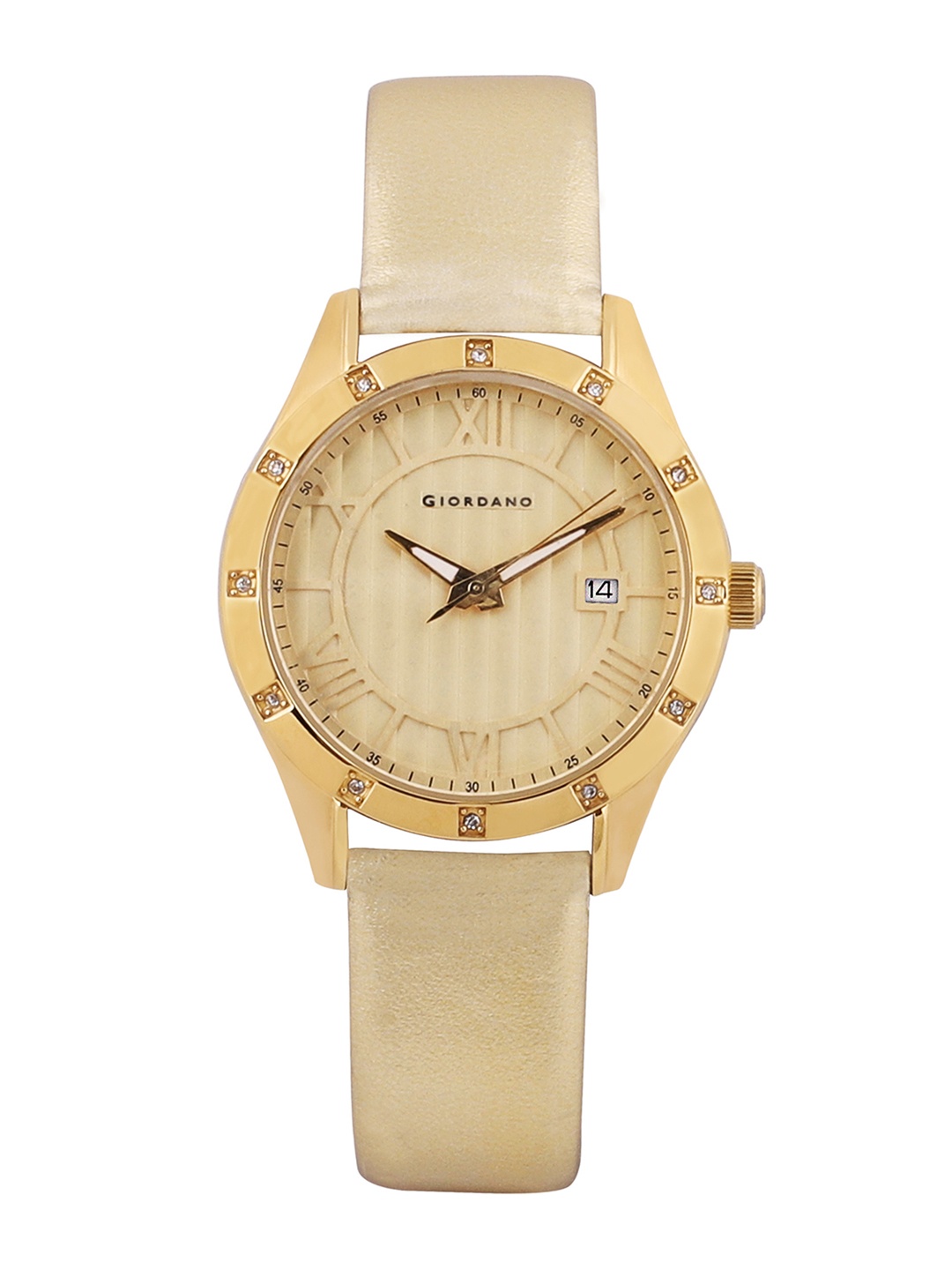 

GIORDANO Men Gold-Toned Analogue Watch 2662-03