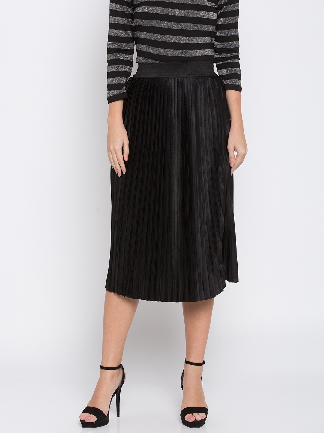 

Globus Women Black Flared Skirt