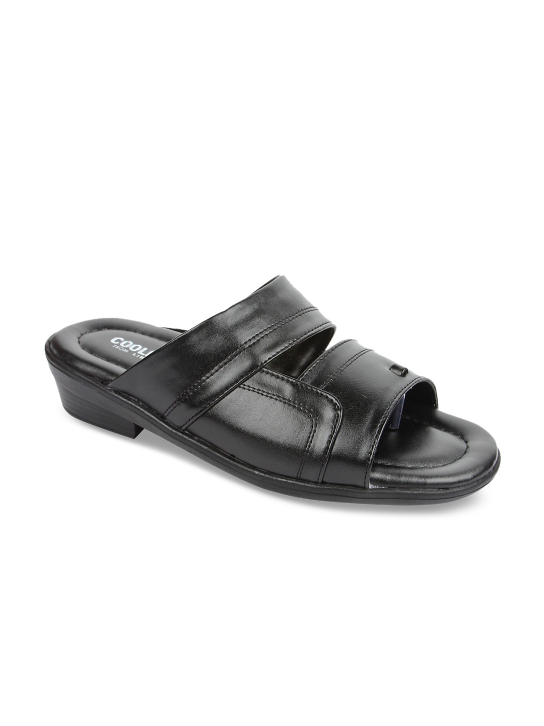 

Coolers Men Black Comfort Sandals