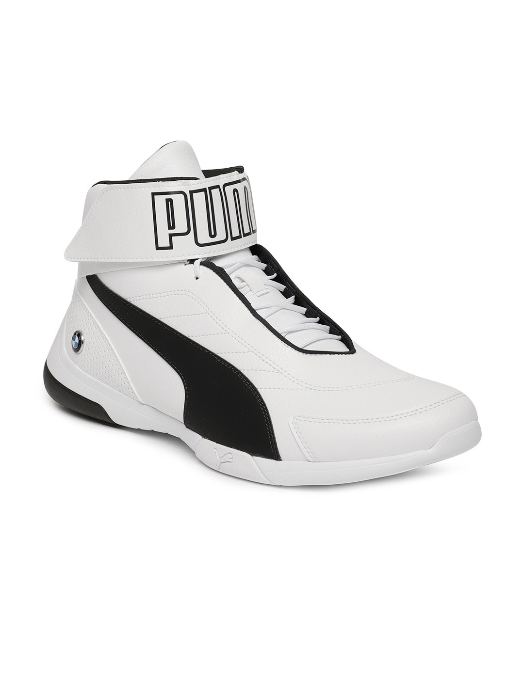 

PUMA Motorsport Men White BMW MMS Kart Car Mid III Sneakers