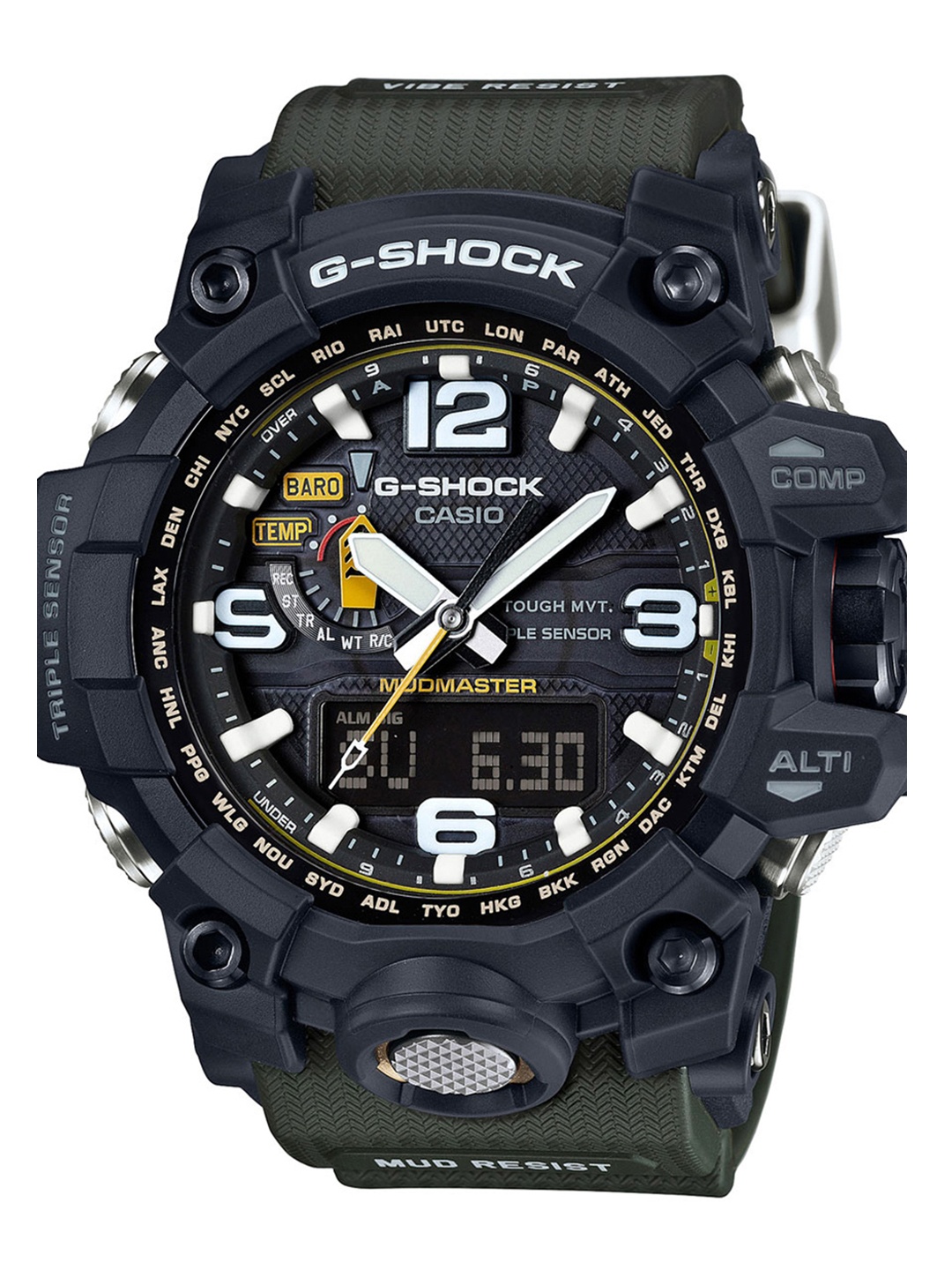 

CASIO G-Shock Men Black Dial MOG Watch GWG-1000-1A3DR - G652