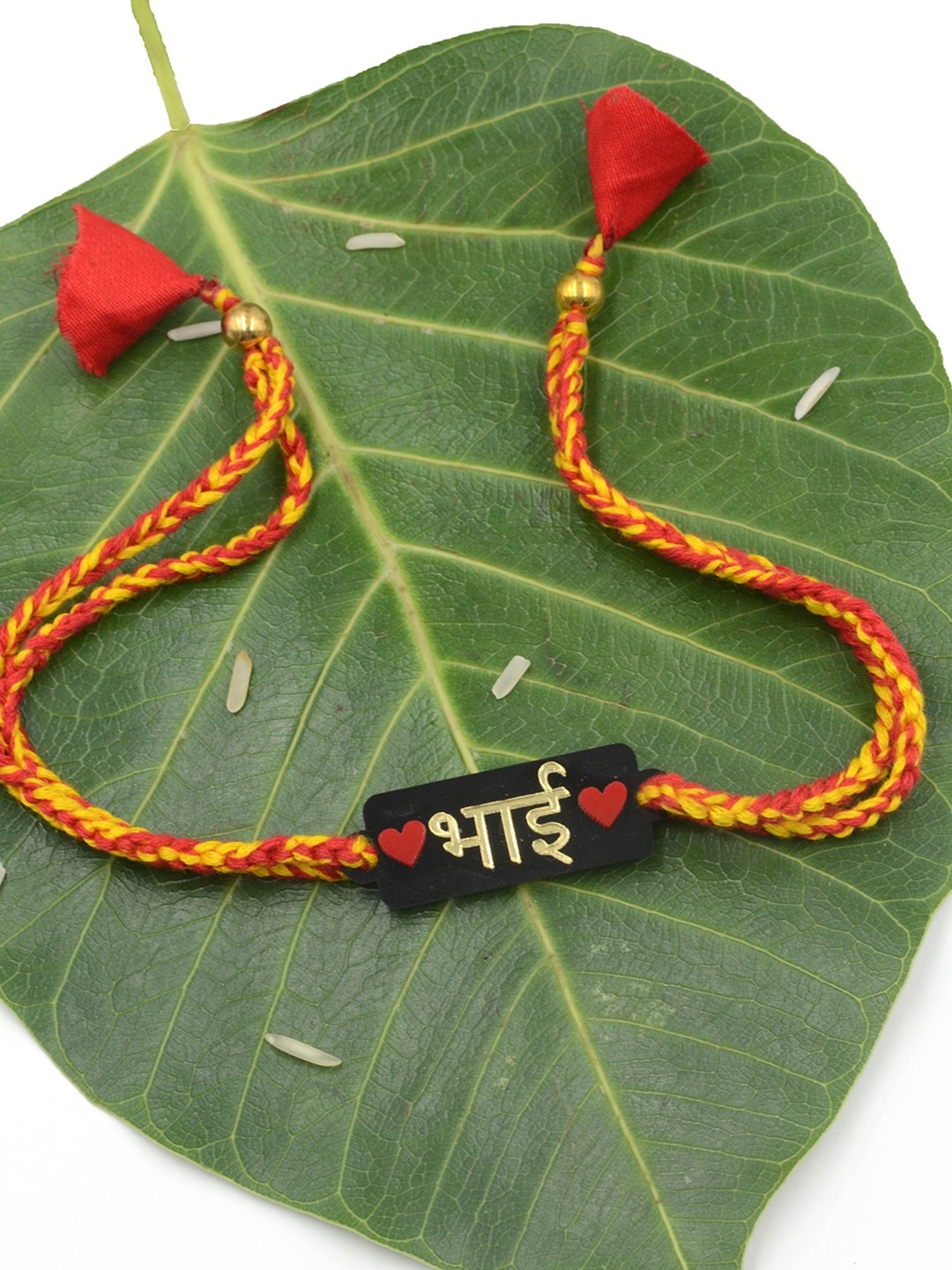 

Krafted with Happiness Gold-Toned Plastic Wraparound Bracelet