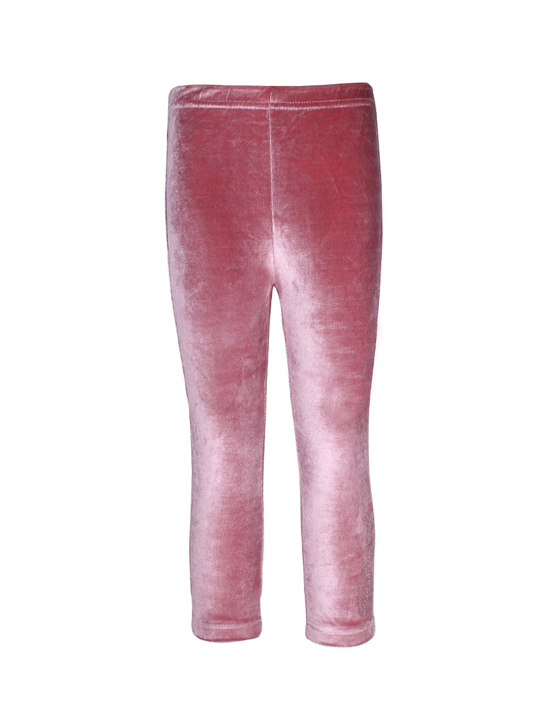 

CUTECUMBER Girls Peach-Coloured Ankle-Length Leggings