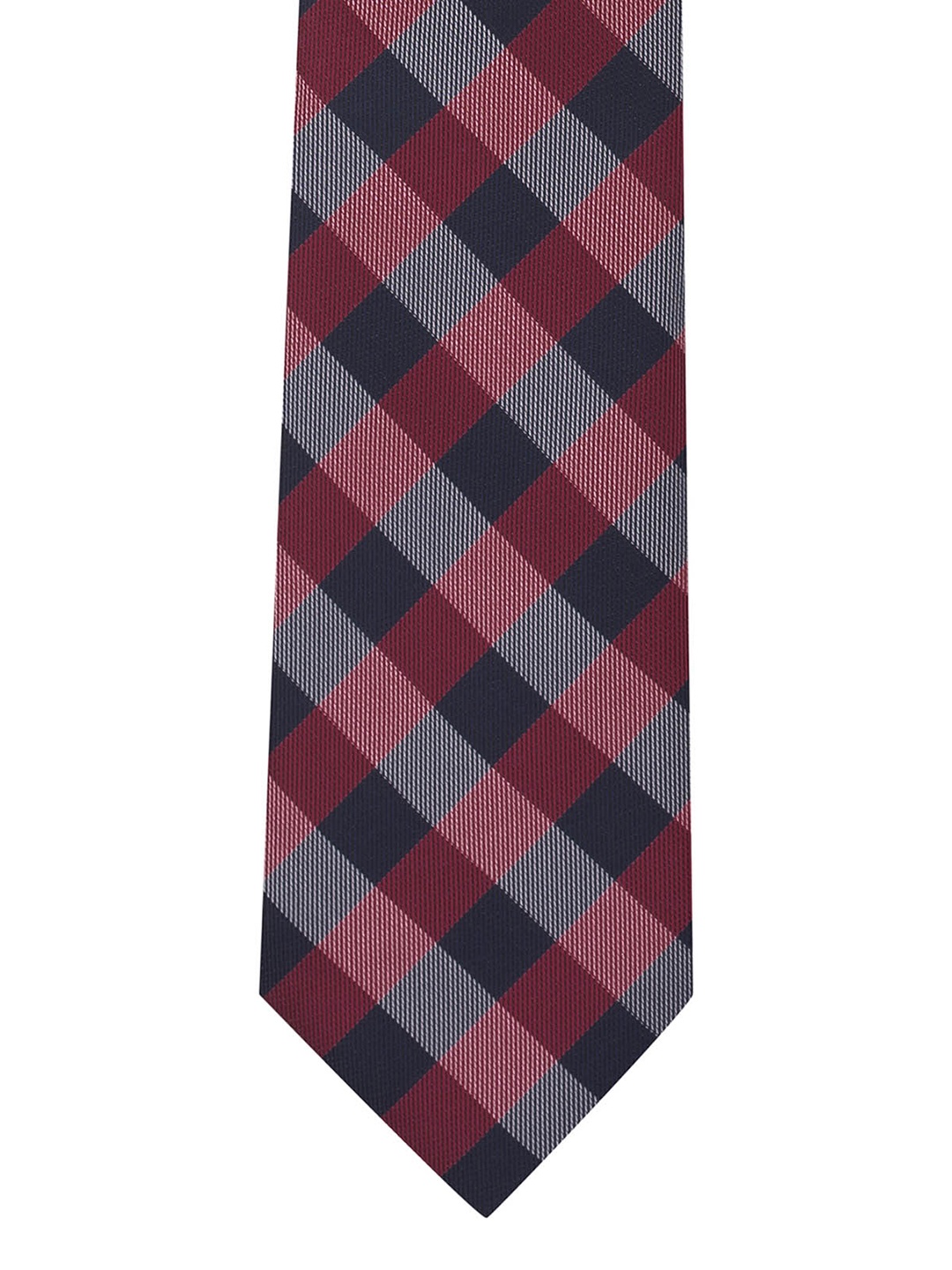 

The Tie Hub Blue & Red Checked Skinny Tie