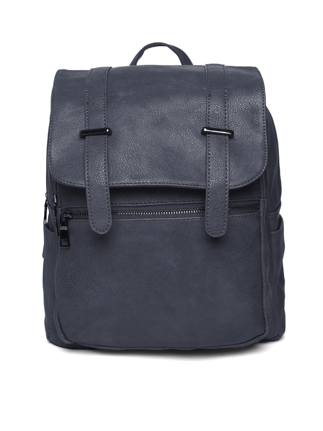 

Mast & Harbour Women Navy Solid Backpack, Navy blue