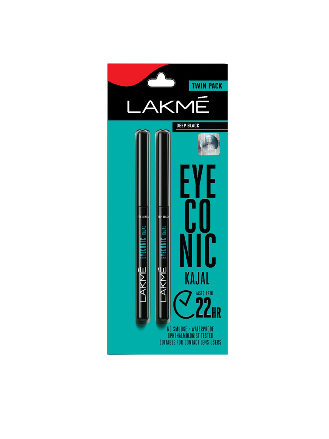 

Lakme Set of 2 Eyeconic Kajal - Deep Black