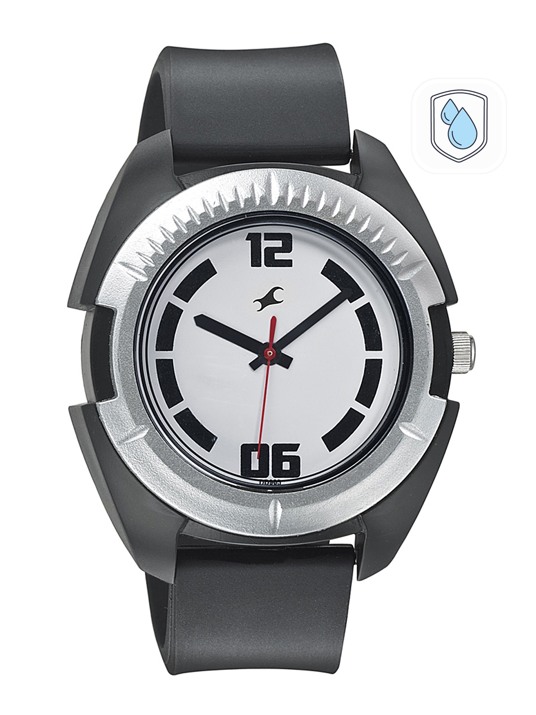 

Fastrack Bare Basic Men White Analogue watch NL3116PP02