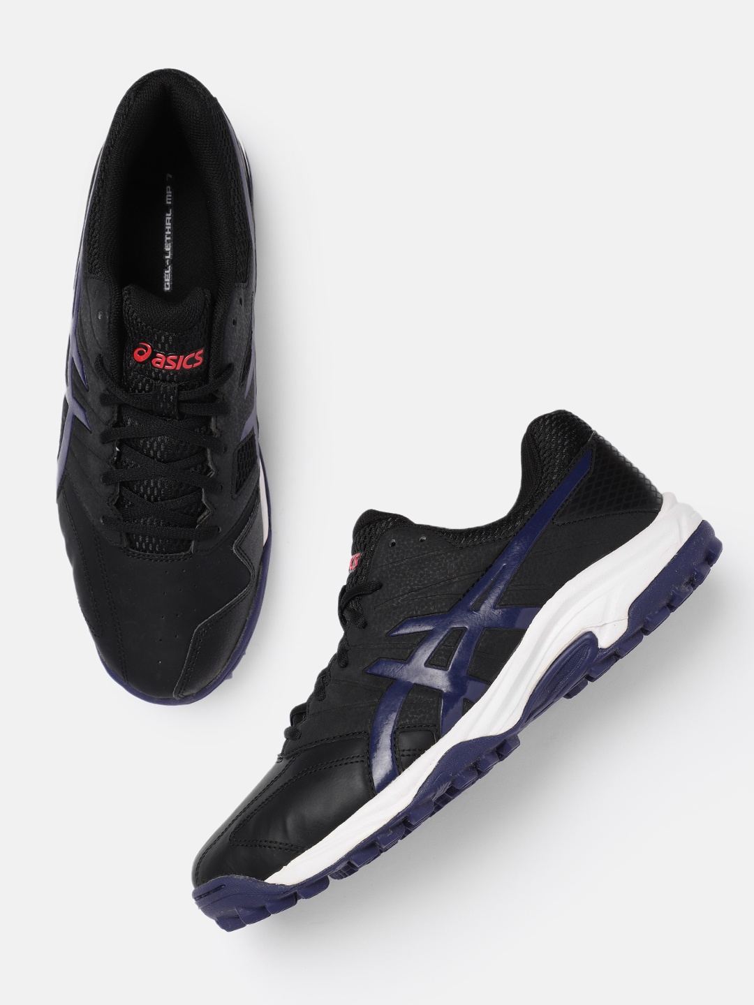 

ASICS Men Black & Blue GEL-LETHAL MP 7 Running Shoes