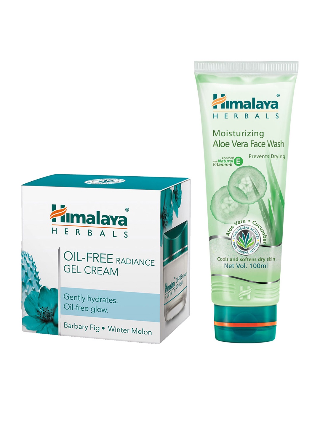 

Himalaya Pack of 2 Face Wash & Face Cream Set, White