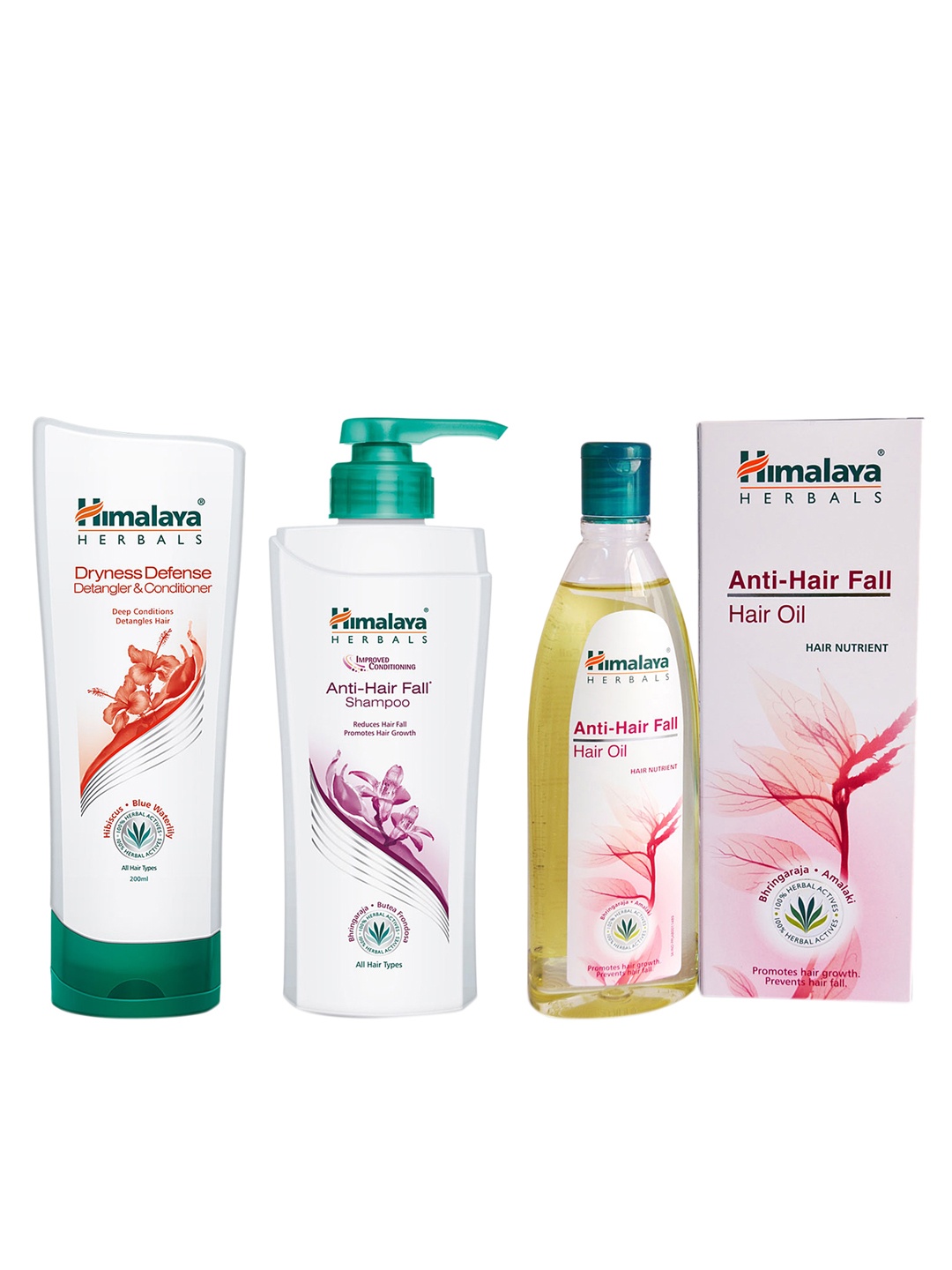 

Himalaya Pack of 3 Hair Care Set, White