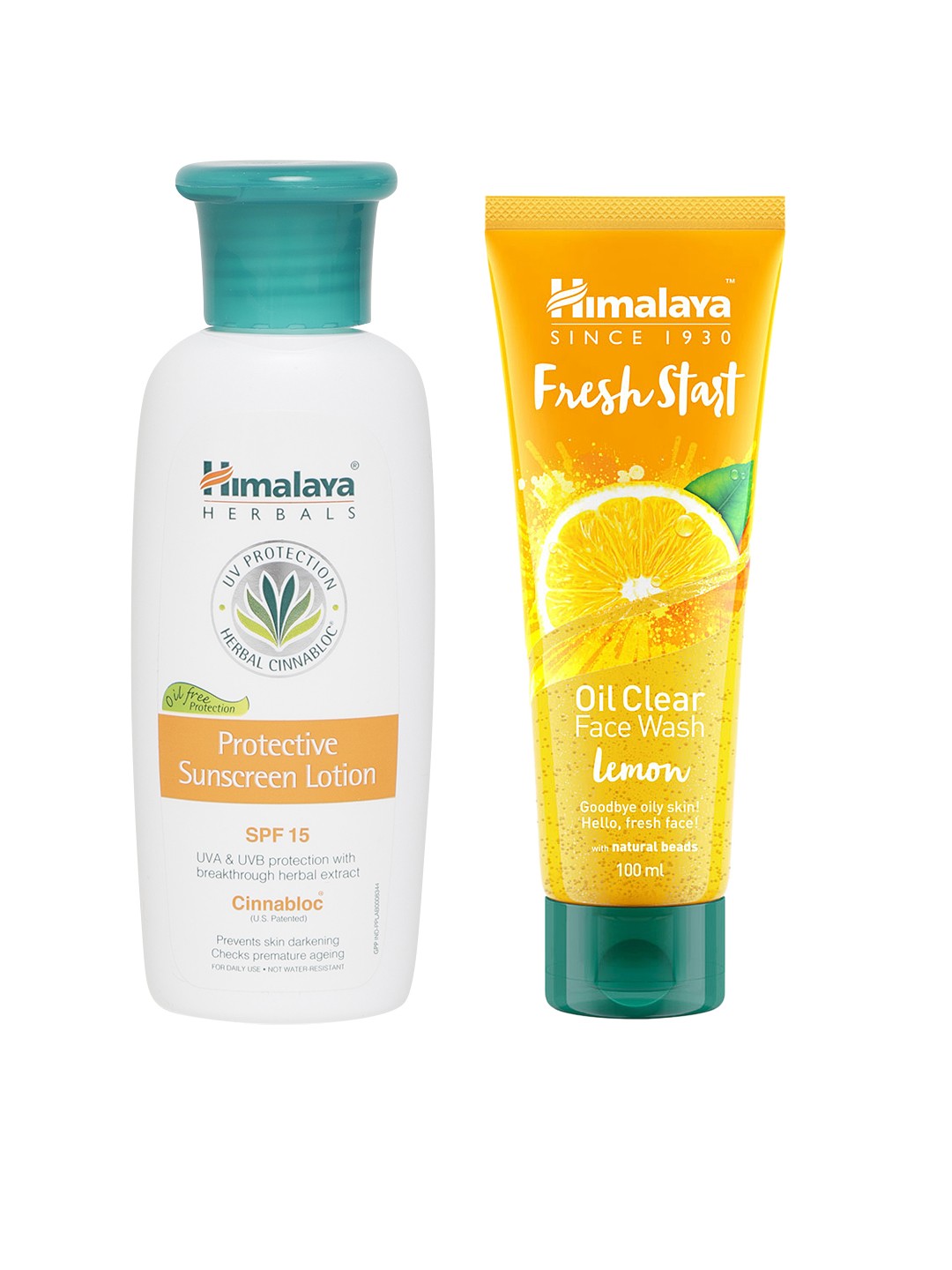

Himalaya Unisex Pack of 2 Skin Care Set, White