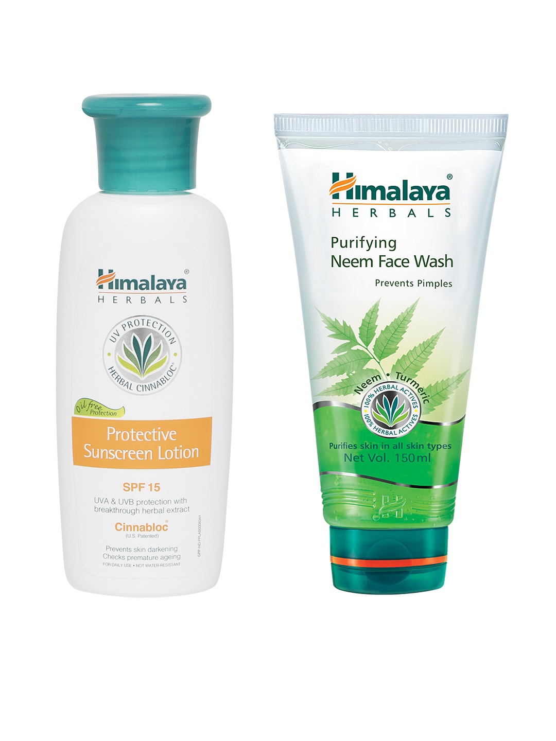 

Himalaya Unisex Pack of 2 Skin Care Set, White