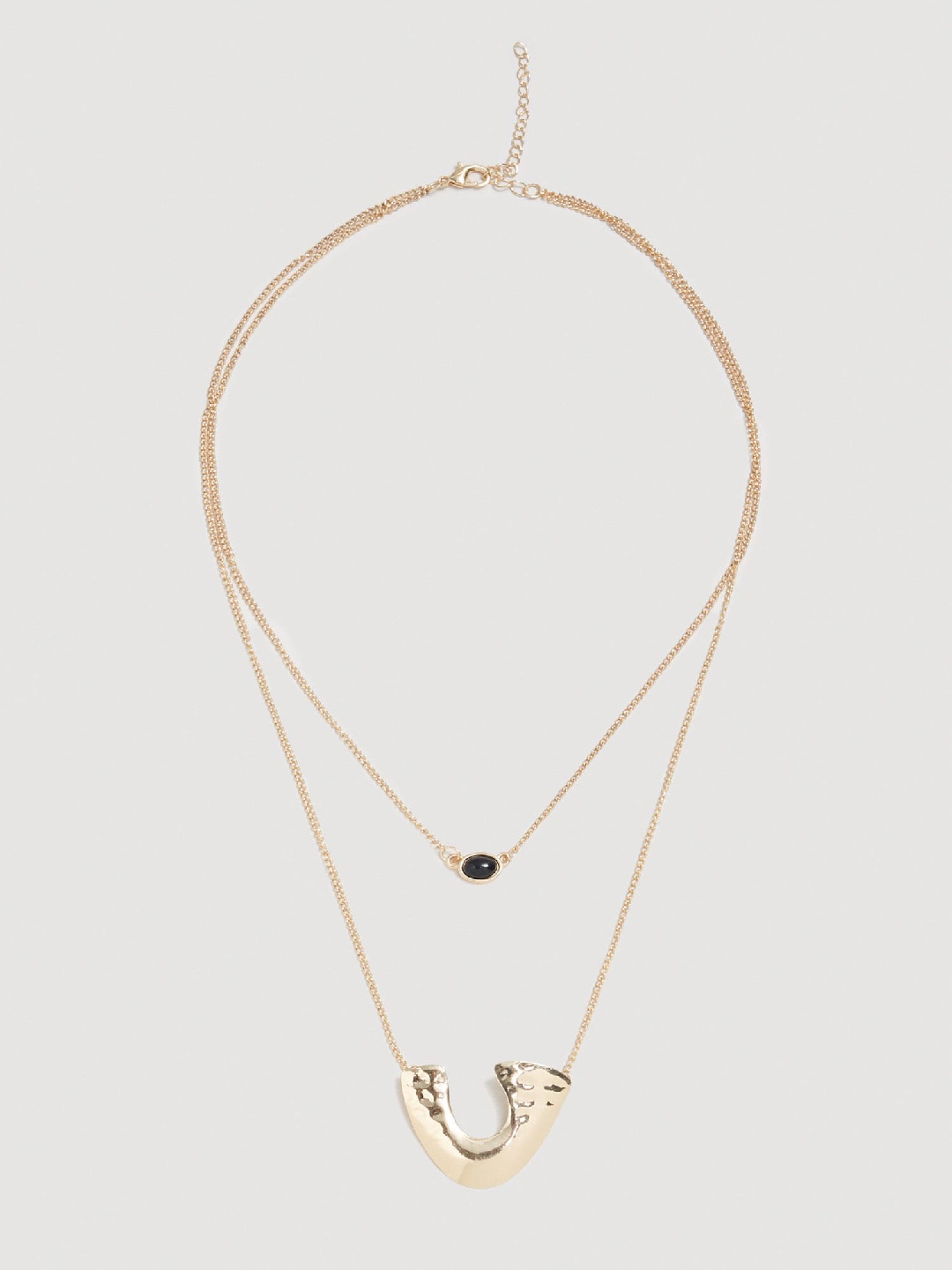 

MANGO Gold-Toned Metal Layered Necklace