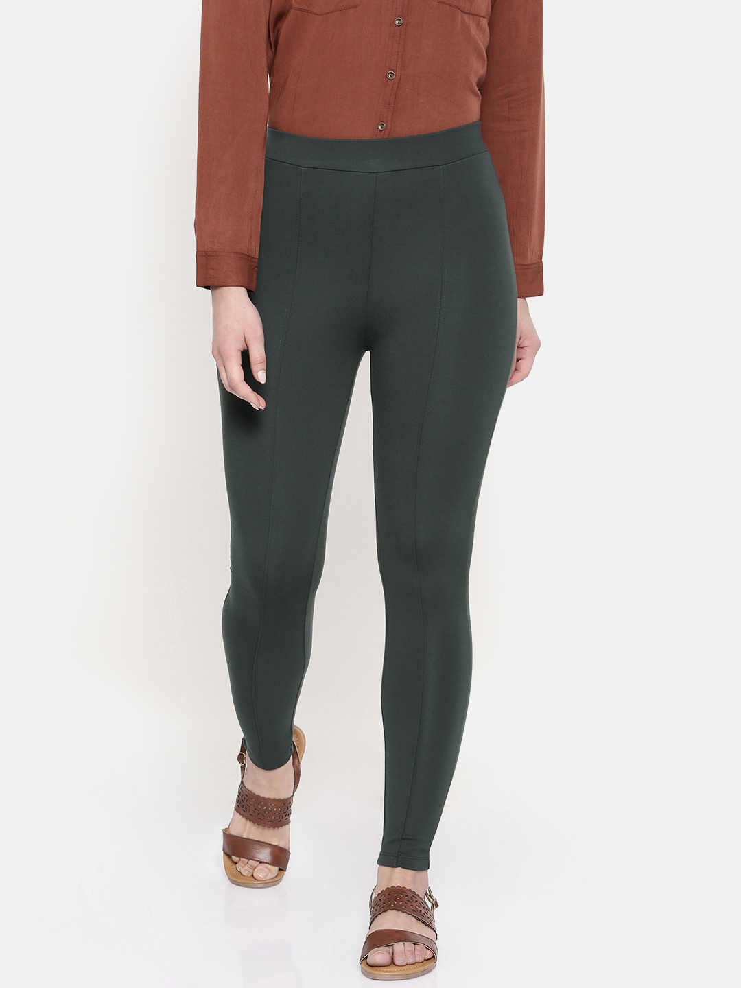 

CODE by Lifestyle Women Grey Leggings