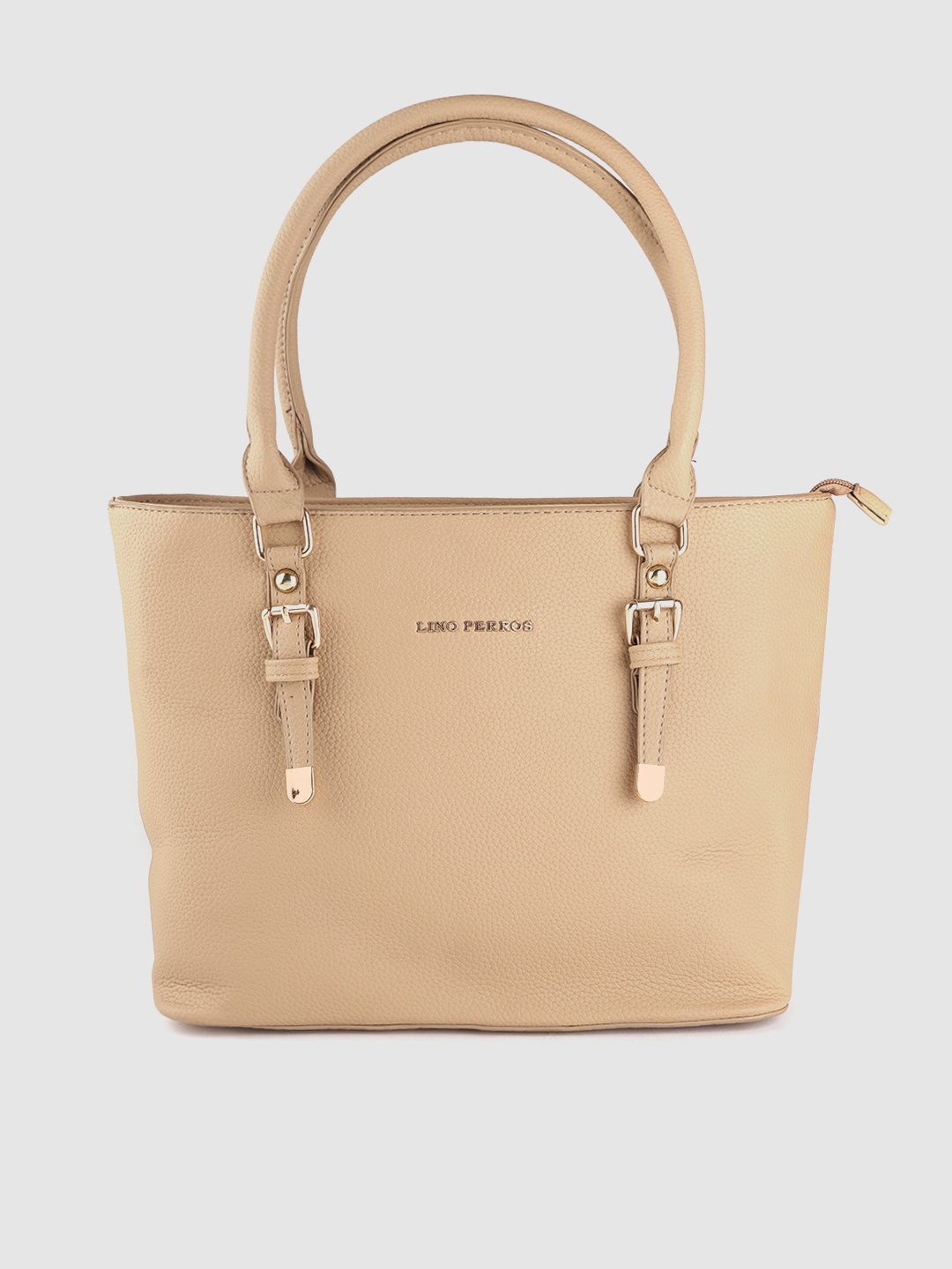 

Lino Perros Beige Solid Shoulder Bag