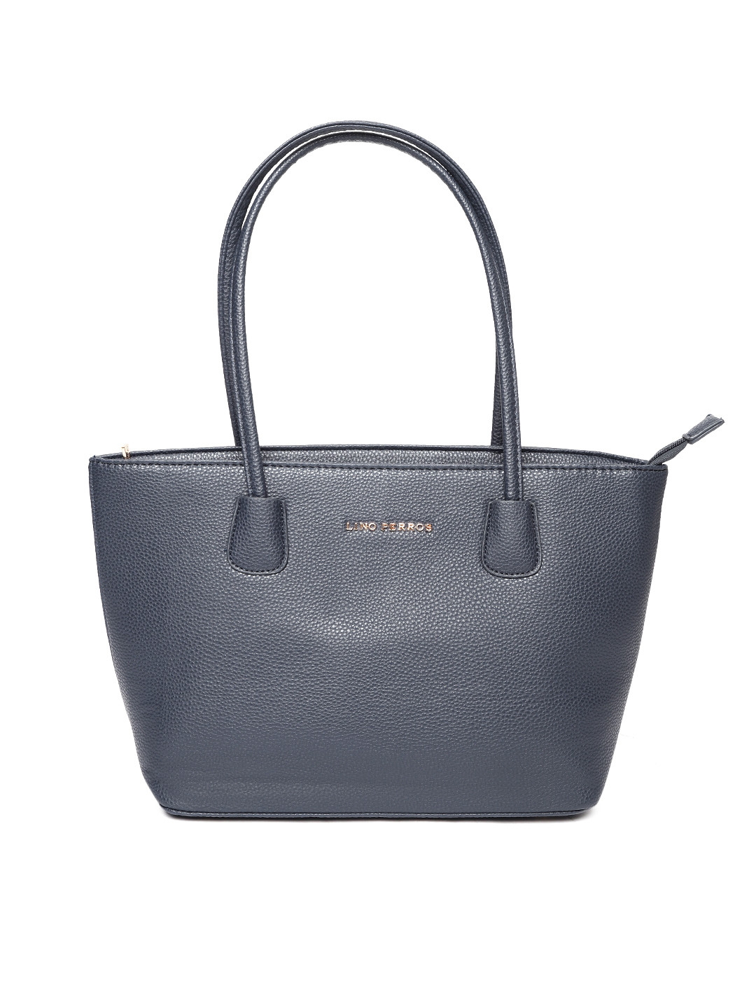 

Lisa Haydon for Lino Perros Navy Blue Solid Shoulder Bag