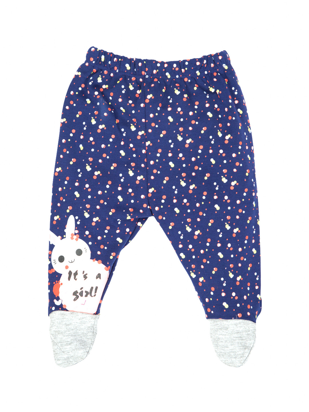 

MeeMee Girls Blue Printed Leggings