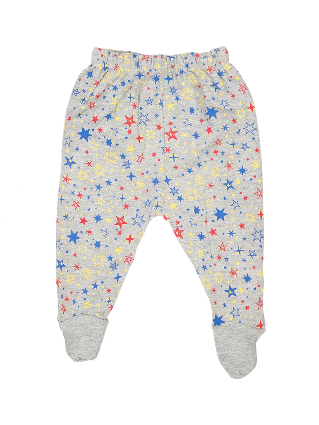 

MeeMee Boys Grey Printed Pyjama INFBKHMH12LG, Grey melange