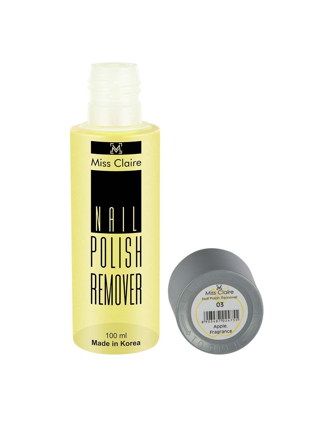 

Miss Claire Women 03 Nail Polish Remover 100ml, Yellow
