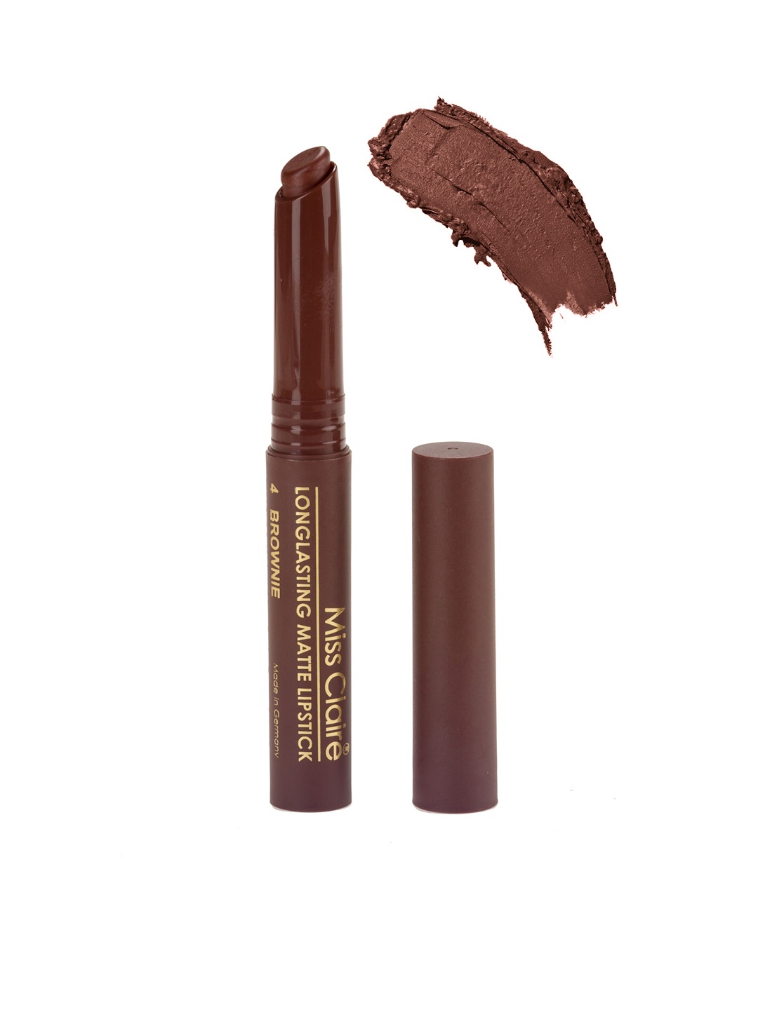 

Miss Claire Long Lasting Matte Lipstick Brownie 4 2.5 g, Brown