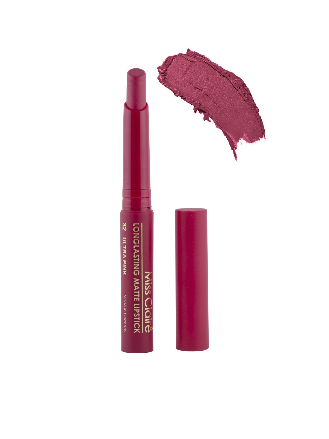 

Miss Claire Long Lasting Matte Lipstick- Ultra Pink 32
